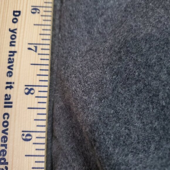 Gap Vintage Dress Pants Gray 0 Virgin Wool Y2K Business Preppy Academia Trousers - Picture 9 of 13